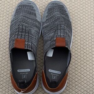 Shoes mens new 9.5M fabric upper balance man made materials George memory foam